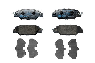 Hella Bremsbelagsatz, Scheibenbremse [Hersteller-Nr. 8DB355025-461] für Mazda von HELLA