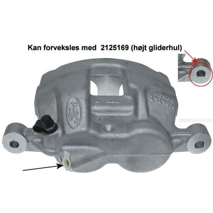 Hella Bremssattel vorne links Ford Transit von HELLA