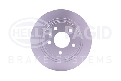 Hella Bremsscheibe Hinterachse Voll [Hersteller-Nr. 8DD355116-601] für Chevrolet, Opel, Vauxhall von HELLA