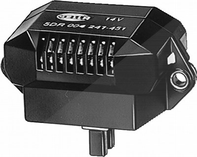 Hella Generatorregler [Hersteller-Nr. 5DR004241-451] für Audi, Porsche, Seat, VW von HELLA