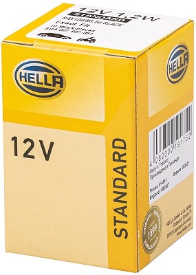 Hella Glühlampe, Instrumentenbeleuchtung [Hersteller-Nr. 8GA007997-031] von HELLA