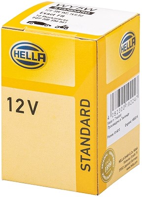 Hella Glühlampe [Hersteller-Nr. 8GP003594-541] für Skoda, Seat, Renault, Peugeot, Porsche, Opel, Nissan, Mercedes-Benz, Lexus, Mazda, Land Rover, Mits von HELLA