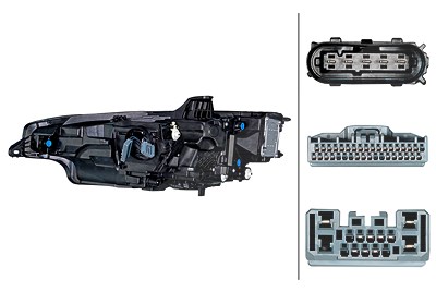 Hella Hauptscheinwerfer [Hersteller-Nr. 1EX013508-921] für Volvo von HELLA