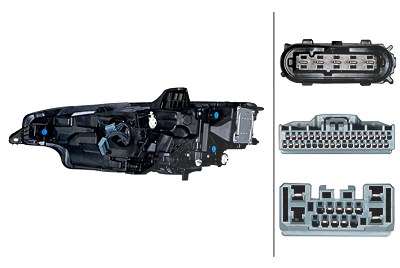 Hella Hauptscheinwerfer [Hersteller-Nr. 1LX013508-941] für Volvo von HELLA