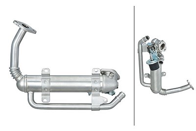 Hella Kühler, Abgasrückführung [Hersteller-Nr. 6NU014864-961] für Audi, Seat, Skoda, VW von HELLA