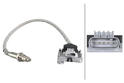 Hella NOx-Sensor, NOx-Katalysator [Hersteller-Nr. 6PN358307-051] für Citroën, Peugeot von HELLA