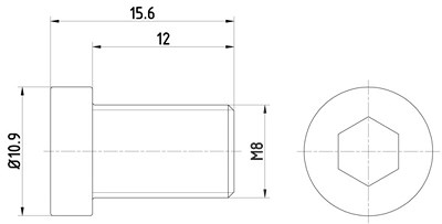 Hella Schraube, Bremsscheibe [Hersteller-Nr. 8DZ355209-091] für BMW von HELLA