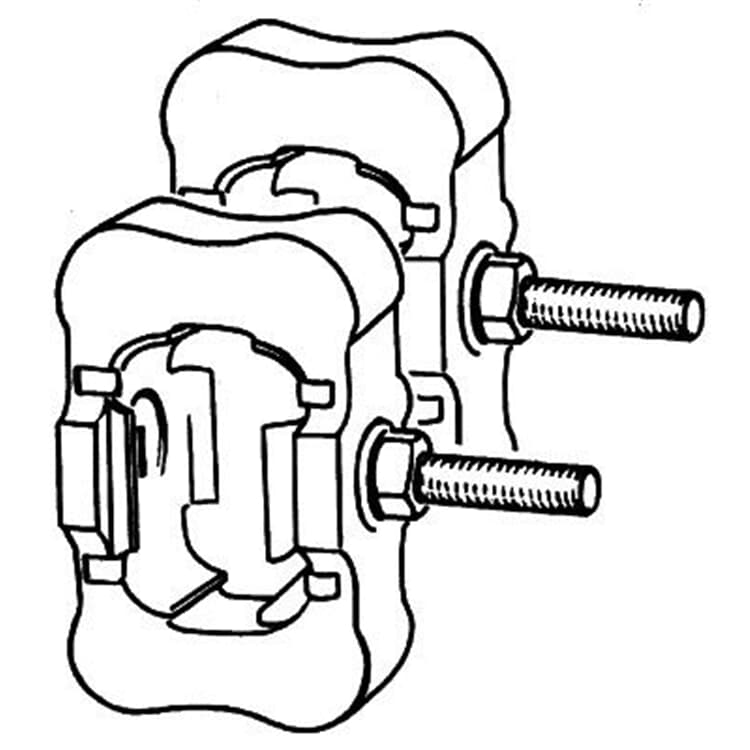 Hella Schwingungsd?mpfer Set 9GP003995-801 von HELLA