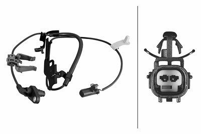 Hella Sensor, Raddrehzahl [Hersteller-Nr. 6PU358219-121] für Lexus, Toyota von HELLA