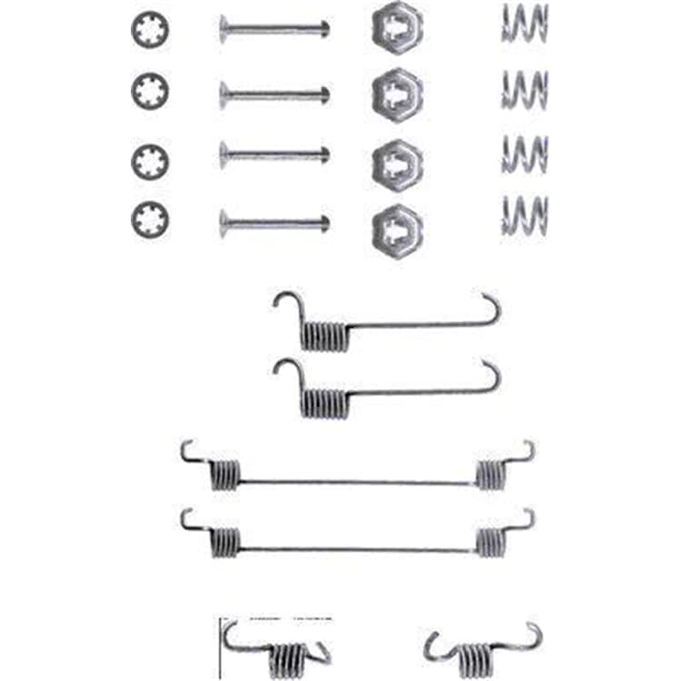 Hella Zubeh?rsatz f?r Bremsbacken Citroen Ax Saxo Peugeot 106 von HELLA