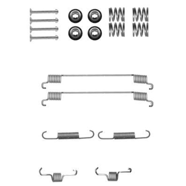 Hella Zubeh?rsatz f?r Bremsbacken Smart Cabrio City-Coupe Crossblade Fortwo Roadster von HELLA