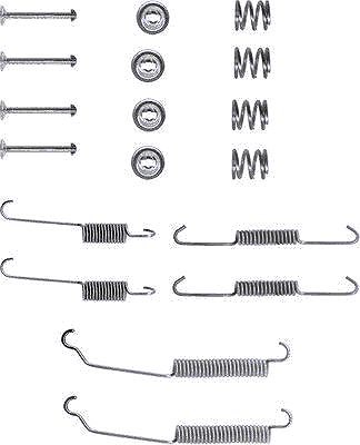Hella Zubehörsatz, Bremsbacken [Hersteller-Nr. 8DZ355200-201] für Citroën, Peugeot von HELLA
