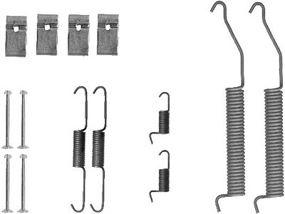 Hella Zubehörsatz, Bremsbacken [Hersteller-Nr. 8DZ355200-951] für Ford, Mazda von HELLA