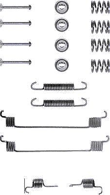 Hella Zubehörsatz, Bremsbacken [Hersteller-Nr. 8DZ355200-101] für Dacia, Fiat, Ford, Lancia, Peugeot, Renault von HELLA