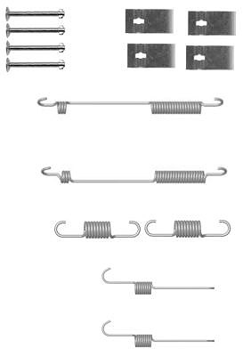 Hella Zubehörsatz, Bremsbacken [Hersteller-Nr. 8DZ355200-941] für Hyundai von HELLA