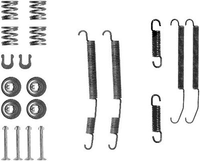 Hella Zubehörsatz, Bremsbacken [Hersteller-Nr. 8DZ355201-071] für Mitsubishi von HELLA