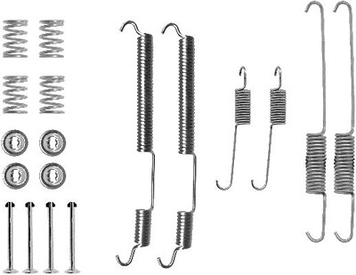 Hella Zubehörsatz, Bremsbacken [Hersteller-Nr. 8DZ355200-421] für Ford, Hyundai, Nissan, Opel, Renault, Ssangyong von HELLA