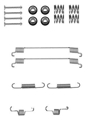 Hella Zubehörsatz, Bremsbacken [Hersteller-Nr. 8DZ355200-901] für Smart von HELLA
