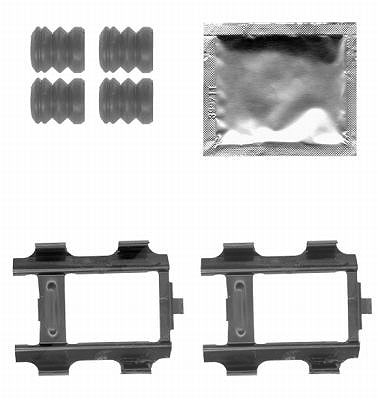 Hella Zubehörsatz, Bremssattel [Hersteller-Nr. 8DZ355205-081] für Mercedes-Benz, VW von HELLA