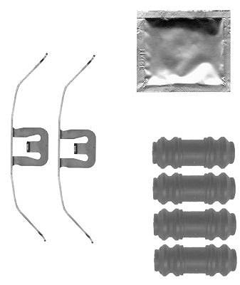 Hella Zubehörsatz, Bremssattel [Hersteller-Nr. 8DZ355205-481] für Audi, Mercedes-Benz von HELLA