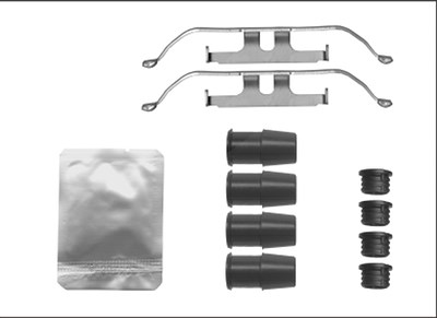 Hella Zubehörsatz, Bremssattel [Hersteller-Nr. 8DZ355205-631] für BMW von HELLA