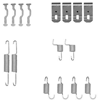 Hella Zubehörsatz, Feststellbremsbacken [Hersteller-Nr. 8DZ355201-971] für Honda von HELLA