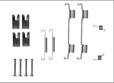 Hella Zubehörsatz, Feststellbremsbacken [Hersteller-Nr. 8DZ355206-121] für Land Rover von HELLA