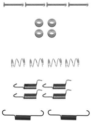 Hella Zubehörsatz, Feststellbremsbacken [Hersteller-Nr. 8DZ355201-951] für Subaru von HELLA