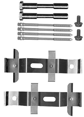 Hella Zubehörsatz, Scheibenbremsbelag [Hersteller-Nr. 8DZ355205-511] für Land Rover von HELLA