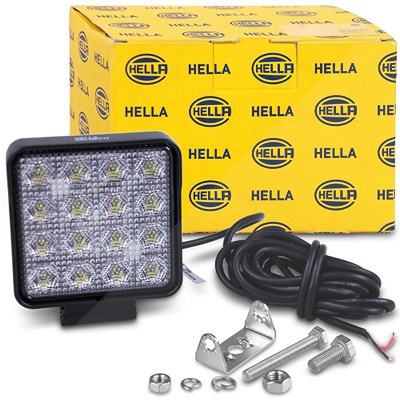 Hella LED-Arbeitsscheinwerfer - Valuefit S2500 - 12/24V [Hersteller-Nr. 1GA357106-032] von HELLA