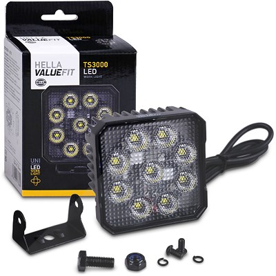 Hella LED-Arbeitsscheinwerfer - Valuefit TS3000 - 12/24V [Hersteller-Nr. 1GA357112-002] von HELLA