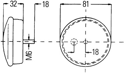 Hella Positionsleuchte [Hersteller-Nr. 2PF997045-011] von HELLA