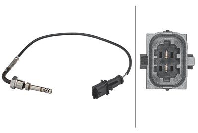 Hella Sensor, Abgastemperatur [Hersteller-Nr. 6PT358181-601] für Fiat von HELLA