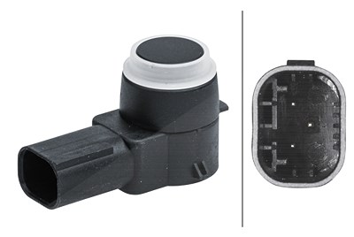 Hella Sensor, Einparkhilfe [Hersteller-Nr. 6PX358141-221] für Citroën, Peugeot von HELLA