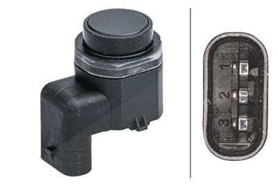 Hella Sensor, Einparkhilfe [Hersteller-Nr. 6PX358141-541] für Renault von HELLA