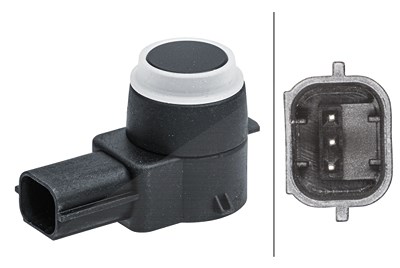 Hella Sensor, Einparkhilfe [Hersteller-Nr. 6PX358141-551] für Chrysler, Dodge, Jeep, Opel von HELLA