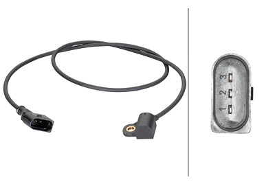 Hella Sensor, Nockenwellenposition [Hersteller-Nr. 6PU013122-701] für Audi, Skoda, VW von HELLA