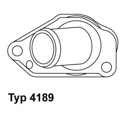 THERMOSTAT DAE NUBIRA 2.0 von HELLA