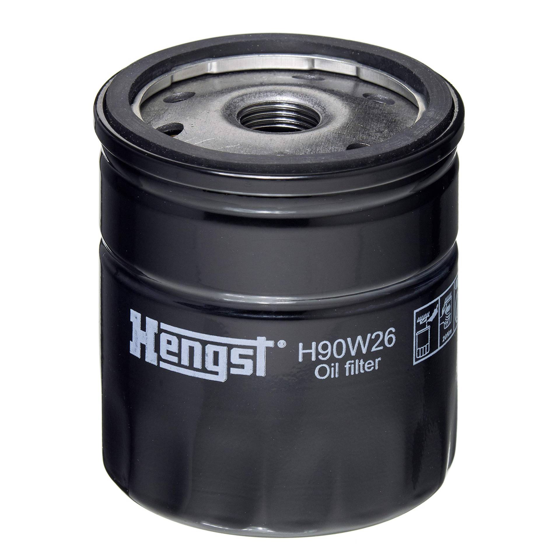 HENGST Ölfilter Type H90W26 - Öl-Anschraubfilter für PKW - Ölfilter Auto, Motorölfilter, Filter für Autos von Hengst