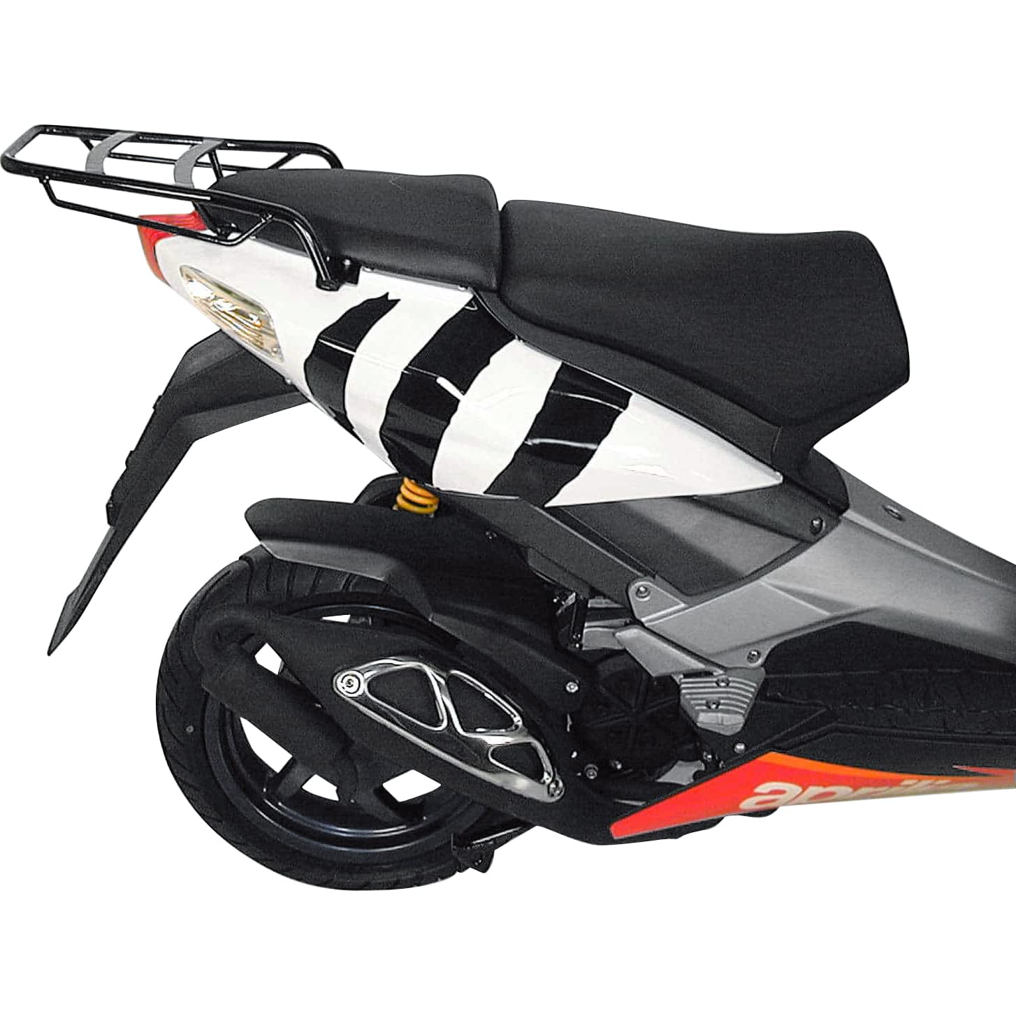 H&B Motorrad-Gepäckträger Gepäckbrücke schwarz Aprilia SR 50 (ab 1997), Unisex, Roller/Scooter, Ganzjährig von HEPCO&BECKER