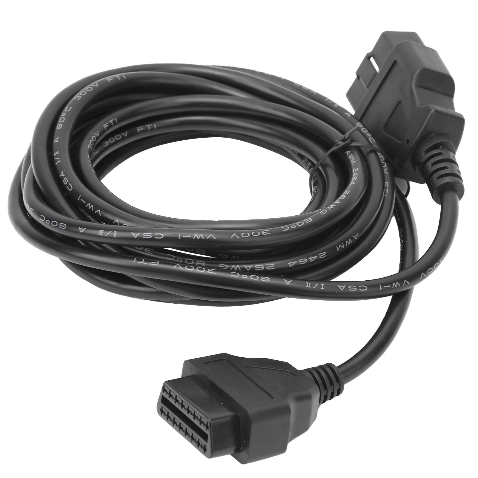 16,4 Ft OBD-II OBD2 16 Pin Auto Auto Stecker auf Buchse Verlängerungskabel 16 Pin Diagnose Extender Kabel Adapter von HERCHR