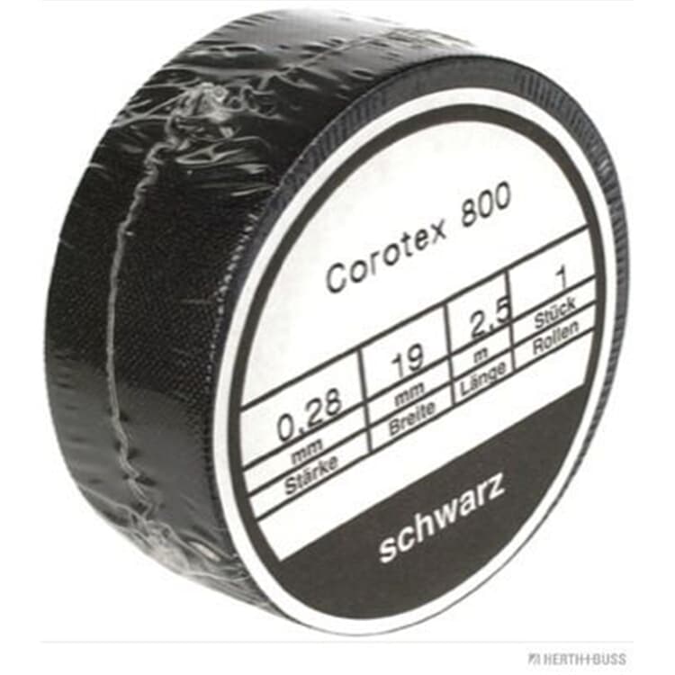 Elparts Isolierband schwarz L?nge 2,5m Breite 19mm Temperaturbereich -40 ?C, bis +90 ?C von HERTH+BUSS ELPARTS