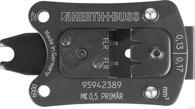 Herth+buss Elparts Crimpzangeneinsatz [Hersteller-Nr. 95942389] von HERTH+BUSS ELPARTS