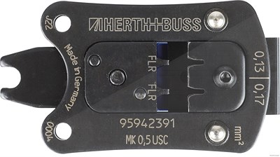 Herth+buss Elparts Crimpzangeneinsatz [Hersteller-Nr. 95942391] von HERTH+BUSS ELPARTS