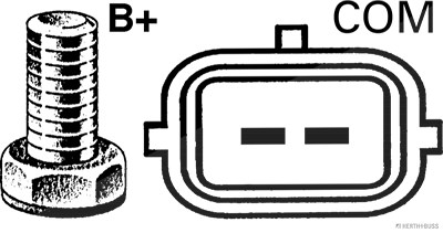 Herth+buss Elparts Generator [Hersteller-Nr. 32080800] für Renault von HERTH+BUSS ELPARTS