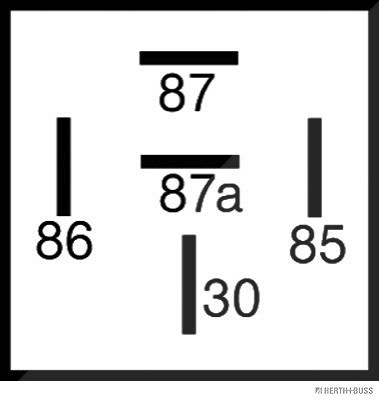 Herth+buss Elparts Relais, Arbeitsstrom [Hersteller-Nr. 75614251] von HERTH+BUSS ELPARTS