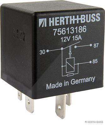 Herth+buss Elparts Relais, Kraftstoffpumpe [Hersteller-Nr. 75613186] für Audi, Seat, Skoda, VW von HERTH+BUSS ELPARTS