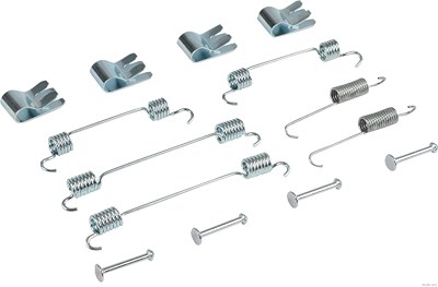 Herth+buss Jakoparts Zubehörsatz, Bremsbacken [Hersteller-Nr. J3561027] für Nissan, Renault von HERTH+BUSS JAKOPARTS