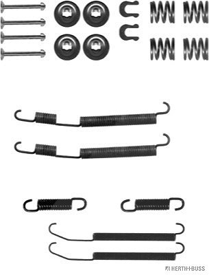 Herth+buss Jakoparts Zubehörsatz, Bremsbacken [Hersteller-Nr. J3567000] für Mitsubishi, Subaru von HERTH+BUSS JAKOPARTS