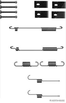 Herth+buss Jakoparts Zubehörsatz, Bremsbacken [Hersteller-Nr. J3560505] für Hyundai von HERTH+BUSS JAKOPARTS